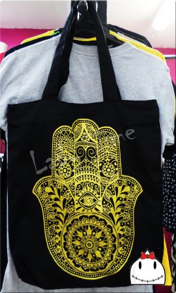 Bolsa  Hamsa Mão de Fatima