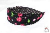 Tiara Dupla Face Cerejas Pink