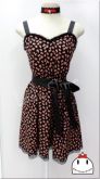 Vestido Alças Morango
