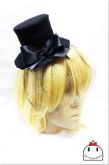 Cartola Grande Gothic Lolita com Véu