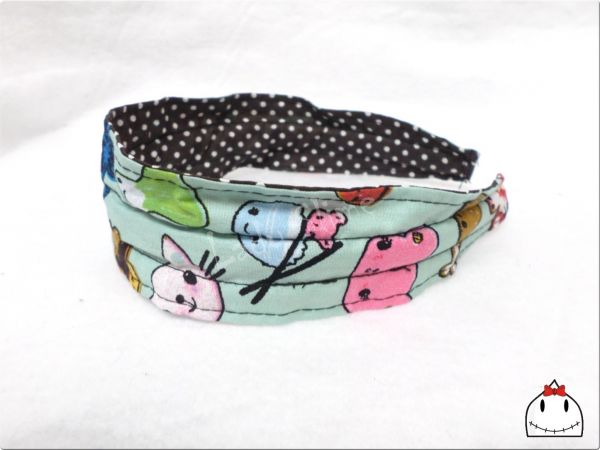 Tiara Dupla Face Sushi Kawaii