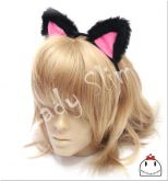 Fantasia Kit Gatinho Tiara Orelhinhas e Rabinho Cosplay Neko