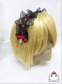 Tiara Maid Lolita Vermelha