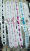 Chokers Branca e Cores com Laço e Guizo