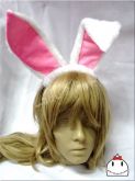 Fantasia Coelho Coelhinha Tiara Patas Cosplay Playboy Alice