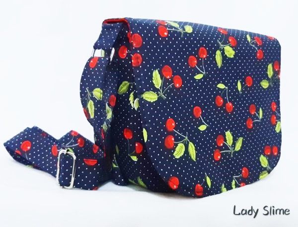 Bolsa Carteiro Cerejas