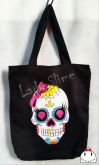 Bolsa Caveira Mexicana Catrina Pink