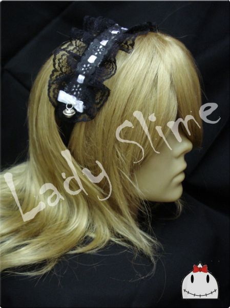 Tiara Maid Lolita Preta