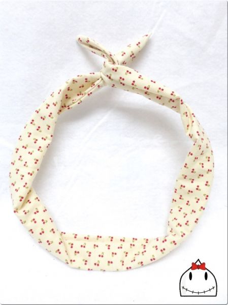 Faixa Pin Up Cerejinhas